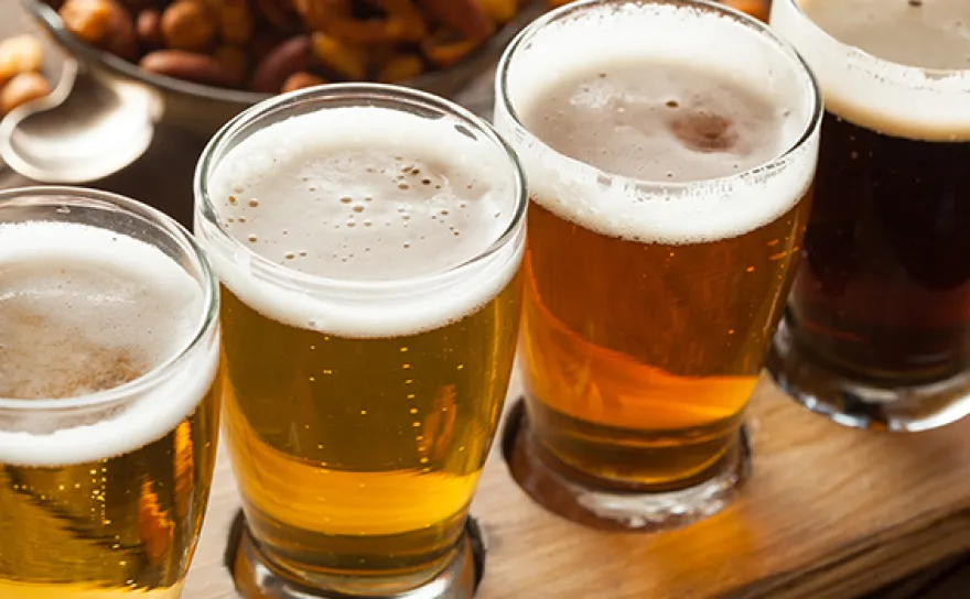 Beer flight